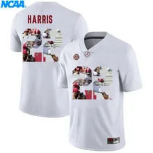Новое поступление высокое качество Alabama Najee Harris#22 O.J. Ховард#88 футболка колледжа Джерси S-XXXL