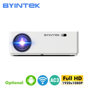 

BYINTEK K20 1080P 3D Smart Full HD Android Wifi 300inch Home Theater Game LED Video Projector Projektor Beamer for 4K Cinema