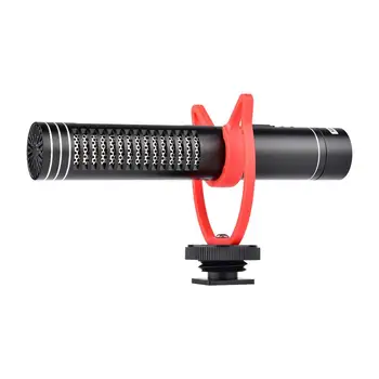 

Super Cardioid Photography Recording Microphone Camera Phone Micr for Canon Nikon Sony DSLR Camera