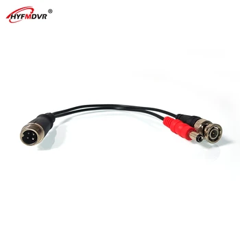 

HYFMDVR factory direct 4-core aviation male M12 conversion line Transmission stability