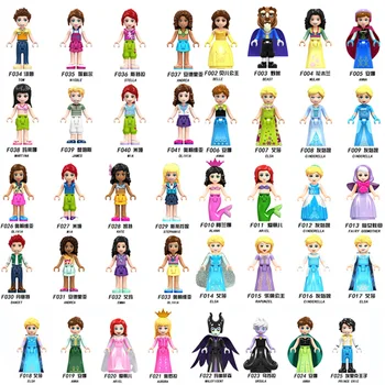 

Locking Friends Princess Olivia Mia Kate Stephanie Emma Andrea Building Blocks Toys For Children Friends Locking toys for girls