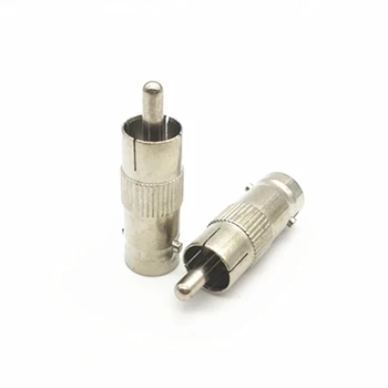 

10pcs/pack Plug PC Camera Converter Connector Monitors Composite Video Adapter BNC Female To RCA Male Stable Socket Easy Install