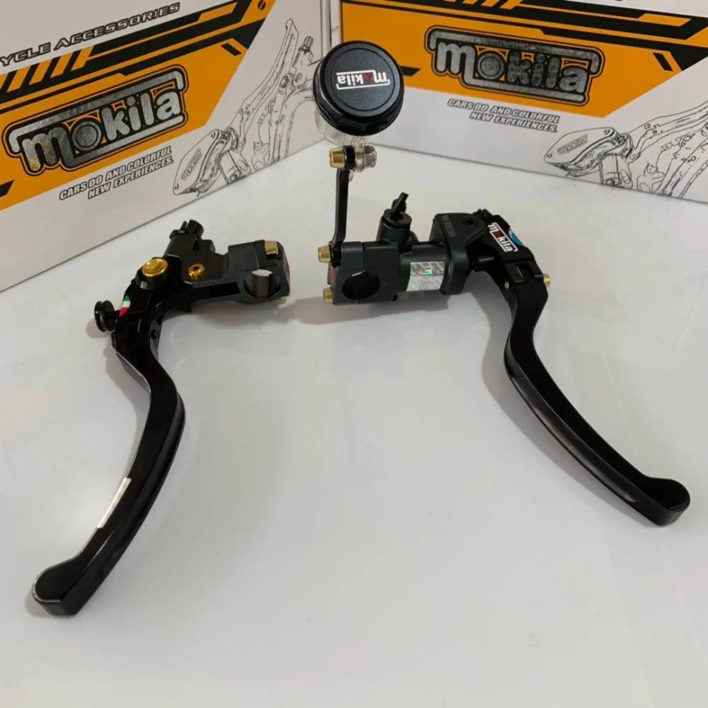 CNC алюминиевый сплав полностью настроенный мотоцикл Предотвращение массовых беспорядков Универсальный супер-принудительный тормозной насос верхний насос в сборе комплект