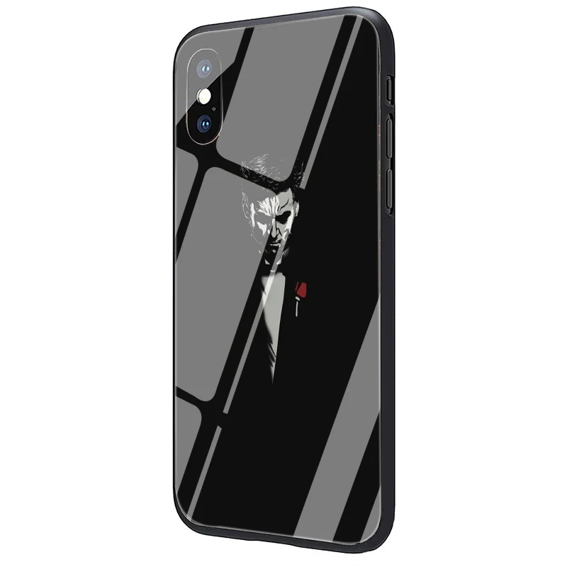Закаленное стекло для телефона Godfather Don Corleone чехол для iPhone 5 5S SE 6 6s 7 8 Plus X XR XS 11 pro Max - Color: G5