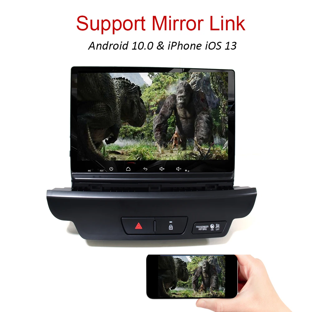 YAZH 2 Din 9," ips Android 9,0 пирог автомобиля головное устройство для KIA Ceed с SWC/4 K видео/встроенное зеркало-Ссылка для Apple/Androd