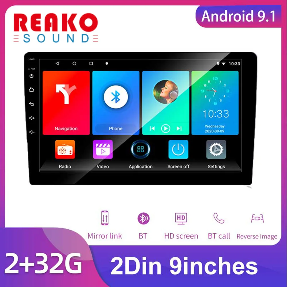 REAKOSOUND 9 'ɺndroid 1 2G Оперативная память/32G память мультимедийный HD плеер