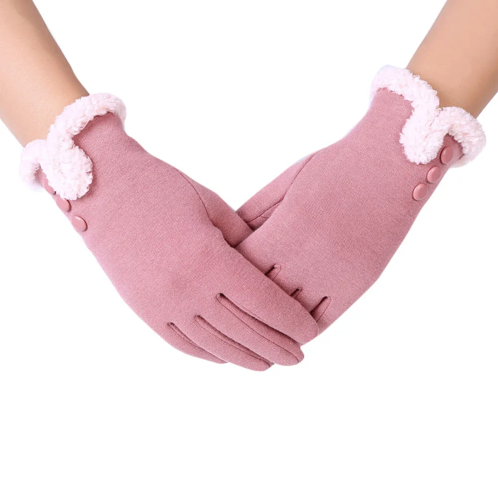 Женские утепленные зимние перчатки, модные уличные перчатки, спортивные теплые перчатки, длинные, с сенсорным экраном, много цветов#4
