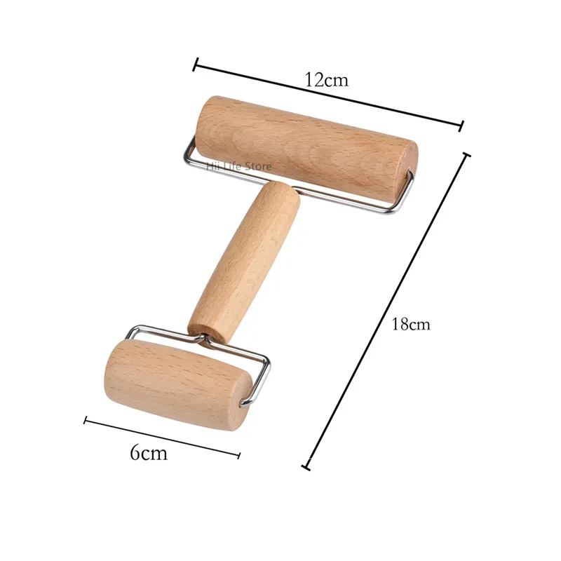Description Picture 5 of itemDouble-headed Wood Clay Roller Pottery Rolling Pin Modeling Tool Mud Sheet Forming Stick DIY Ceramics Carving Sculpture Tools