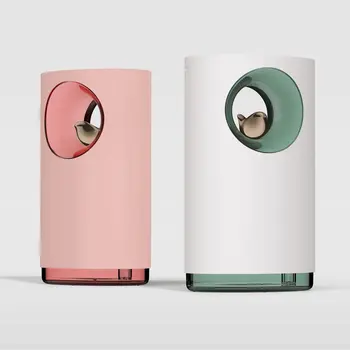 

Music Air Humidifier Soothing Stress Relieve Nature Bird Song 400ML USB Aroma Essential Oil Diffuser Lamp Humidificador Atomizer