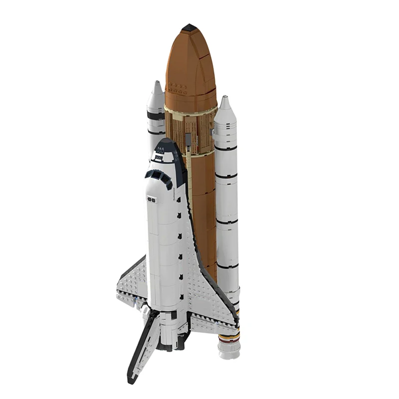 MOC-C500 blocks Space Shuttle Expedition Building Kits Set Blocks Bricks Compatible technic Children Toys For Children Kids Gift