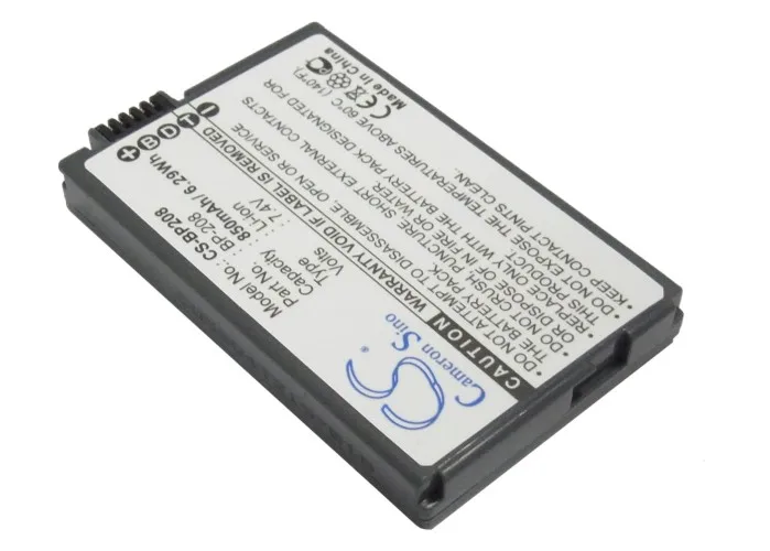 Обновленная батарея для Canon DC10, DC100, DC20, DC201, DC21, DC210, DC22, DC220, DC230, DC40, DC50, DC51, DC95, Elura100, FVM300