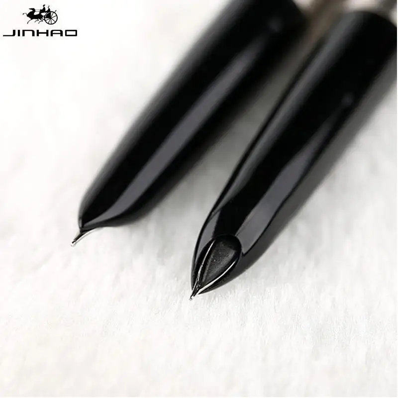 Роскошная Financial 0,38 мм Stylo plume перьевая ручка чернильная ручка перьевая ручка из нержавеющей стали Классический корпус канцелярская ручка stilografica 03829