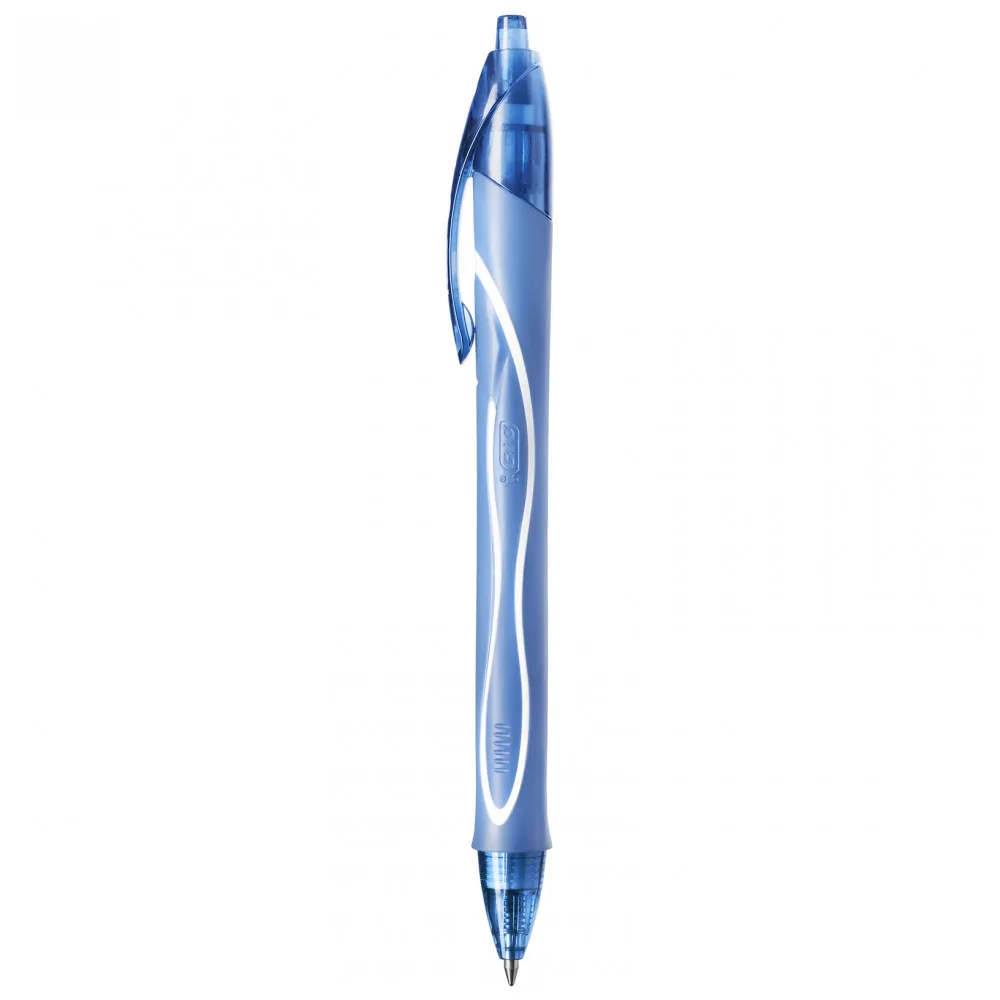 Ручка гелевая BIC Gel-Ocity Quick Dry Коробка x12(зеленый, голубой, розовый, фиолетовый