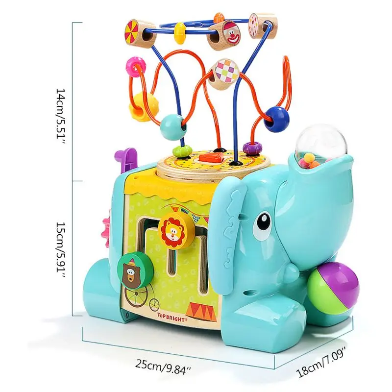  Educational Baby Toy With Cube Labyrinth Educational Toys For 1 Year Old 2020 Hot Sale