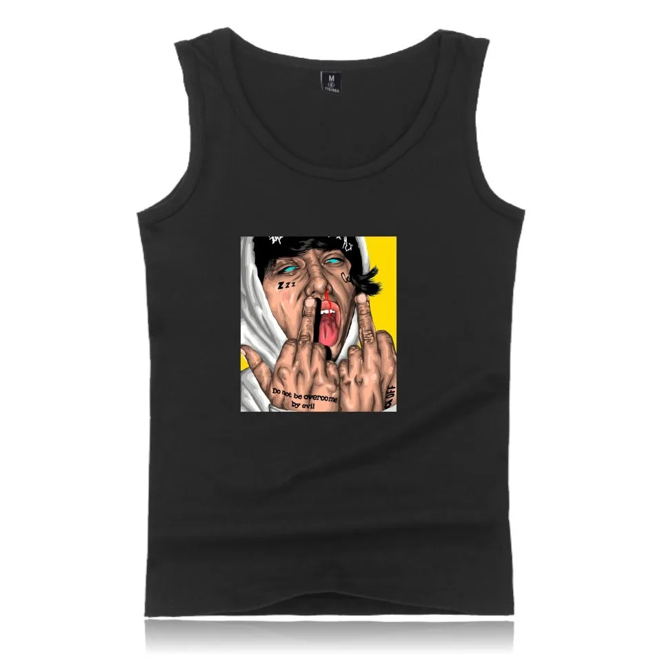 Западная мода популярный бренд Мужская одежда Lil Xan Xanarchy уличный летний мужской жилет