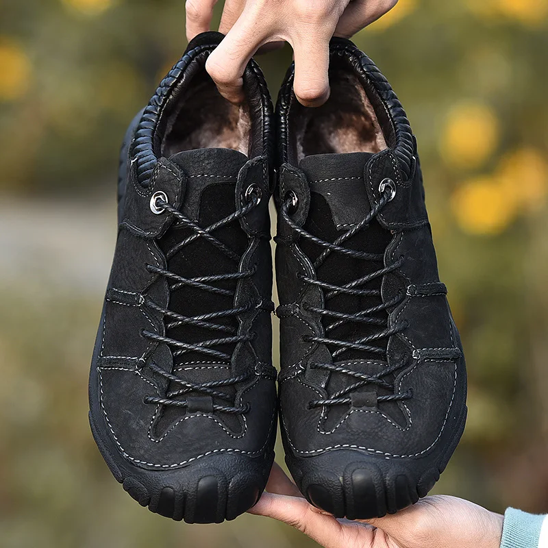 men outdoor sport cross-border large size genuine leather hiking shoes climbing camping walking shoes hiking sneakers boots men men outdoor sport cross-border large size genuine leather hiking shoes climbing camping walking shoes hiking sneakers boots men