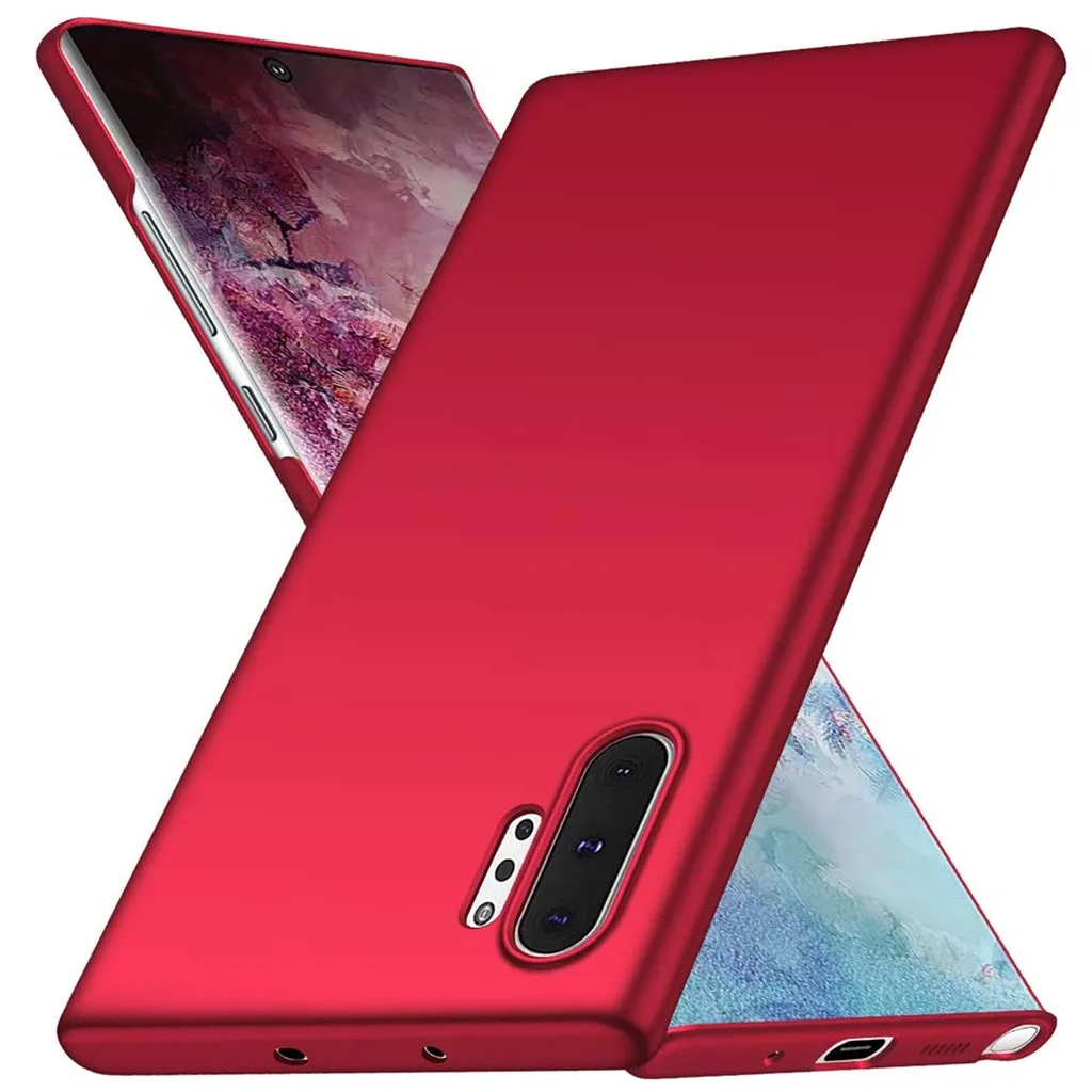 Samsung Galaxy Note10+/Plus ультра-тонкие роскошные, жесткие, ПК Защитный чехол для samsung Galaxy Note 10+/Plus 6,8 дюймовая крышка телефона