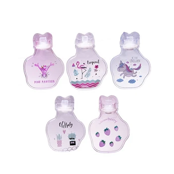 

3pcs/bag Portable Cartoon Hot Water Bottles Hand Po Warm Water Bottle Cute Mini Transparent Small Hand Warmer Water Storage Bags