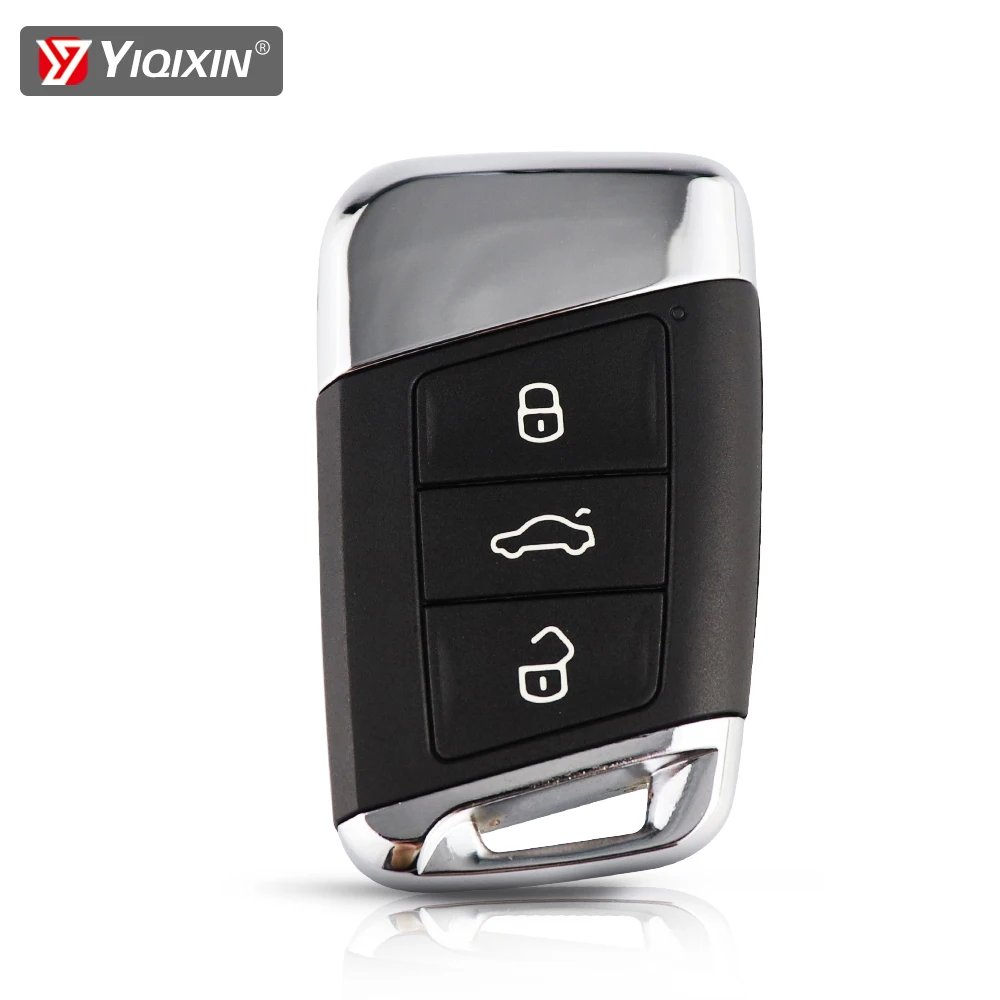 

YIQIXIN Чехол для автомобильного ключа с дистанционным управлением для Volkswagen VW Passat B8 Magotan B5 Skoda Superb A7 чехол для ключа с логотипом без лезвия