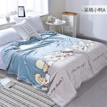 

Flannel Bed Sheet Winter Velvet Coral Fleece Blanket Quilt Dormitory Student Pad Bed Thickening Blanket