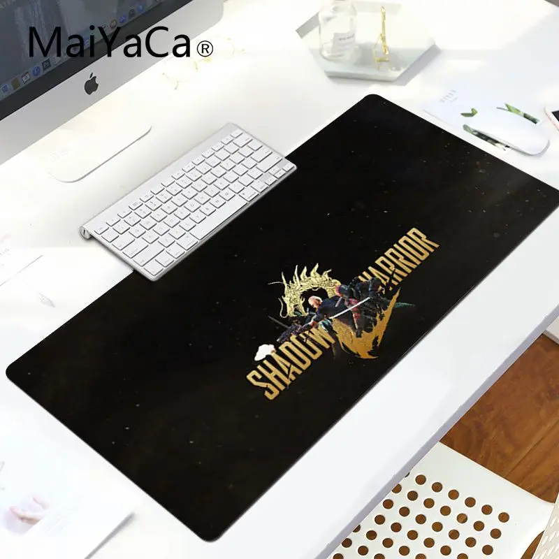 MaiYaCa дизайн Shadow Warrior клавиатуры коврики для игровой мыши ноутбука игровой Lockedge мыши коврик для мыши игровой коврик для мыши