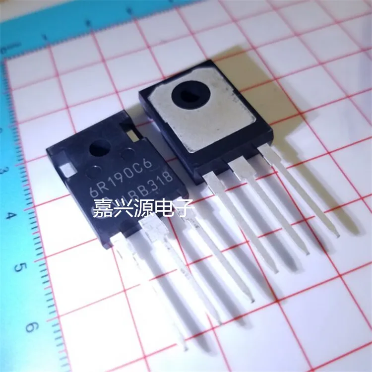 10pcs/lot 6R190C6 IPW60R190C6 TO-247 650V 20A | Электронные компоненты и принадлежности