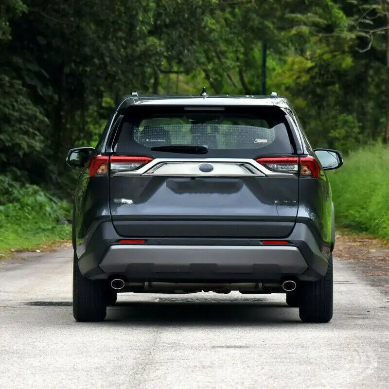 Для Toyota Rav4- Хром Задняя Крышка багажника верхняя узкая Накладка для отделки 1 шт