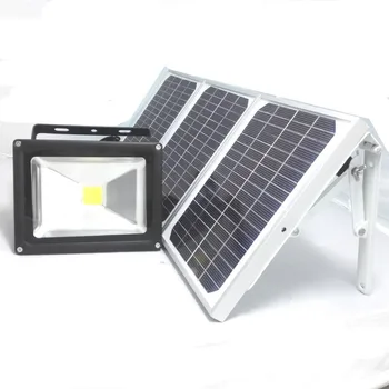

High Quality 20W Light Sensor Solar Led Lamp Solar Light Outdoor IP65 Flood Lighting 12hours Working Time