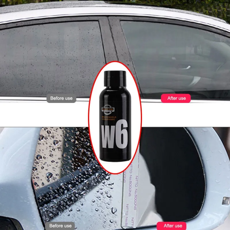 Уход за автомобилем и чистка W6 автомобильное стекло с покрытием многофункциональное автомобильное зеркало заднего вида непромокаемое автомобильное стекло уход