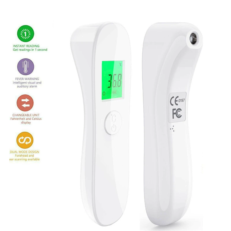 

Baby Infrared Electronic Thermometer Without Battery LCD Digital Non-contact IR Infrared Thermometer Forehead Temperature Meter