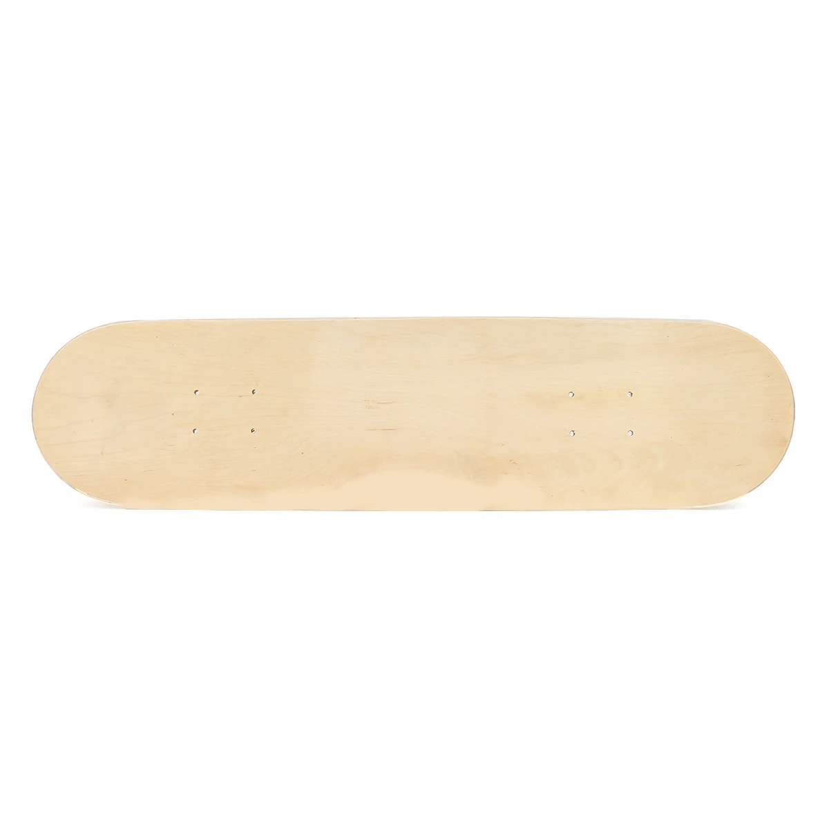 8inch 8-Layer Maple Blank Double Concave Skateboards Natural Skate Deck Board Skateboards Deck Wood Maple