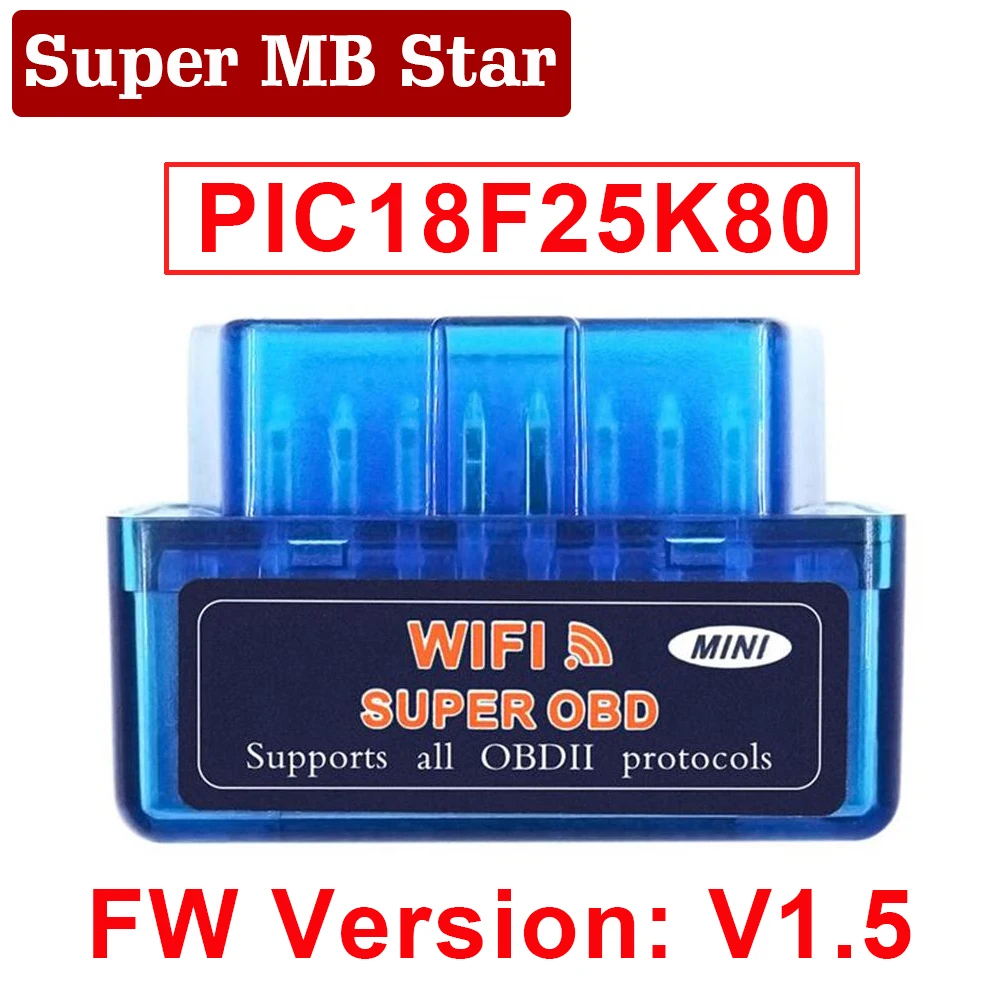 Сканер OBD2 ELM327 V1.5 автомобильный диагностический инструмент OBDII ELM 327 OBD 2
