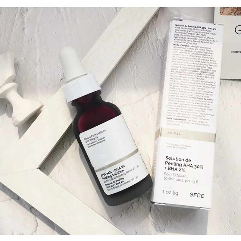 Soluci n Para Peeling De Maquillaje Facial S RUM Reparador De cido 