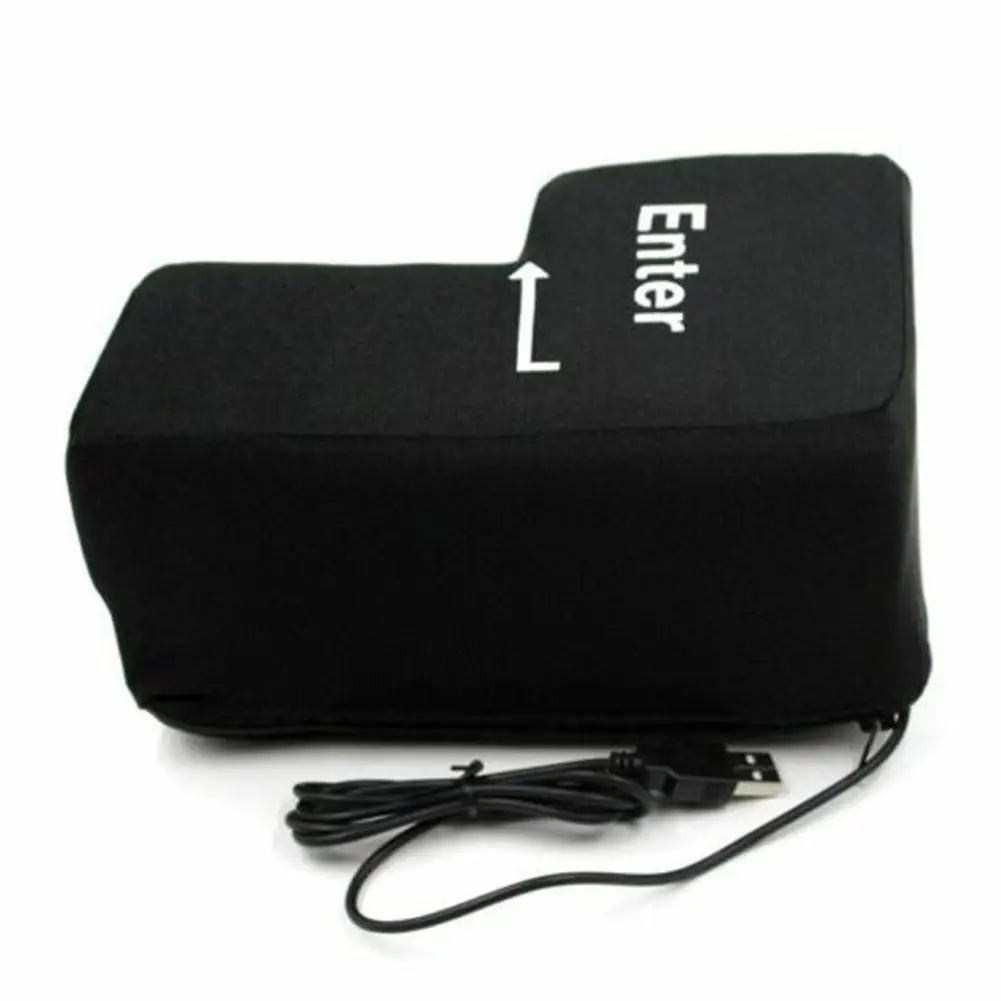 USB gran entrar clave aliviar el estrés juguete de felpa 1pc tiro Mesa alivio Anti-estrés Super Escritorio, almohada juguetes de tamaño acento O9Z0
