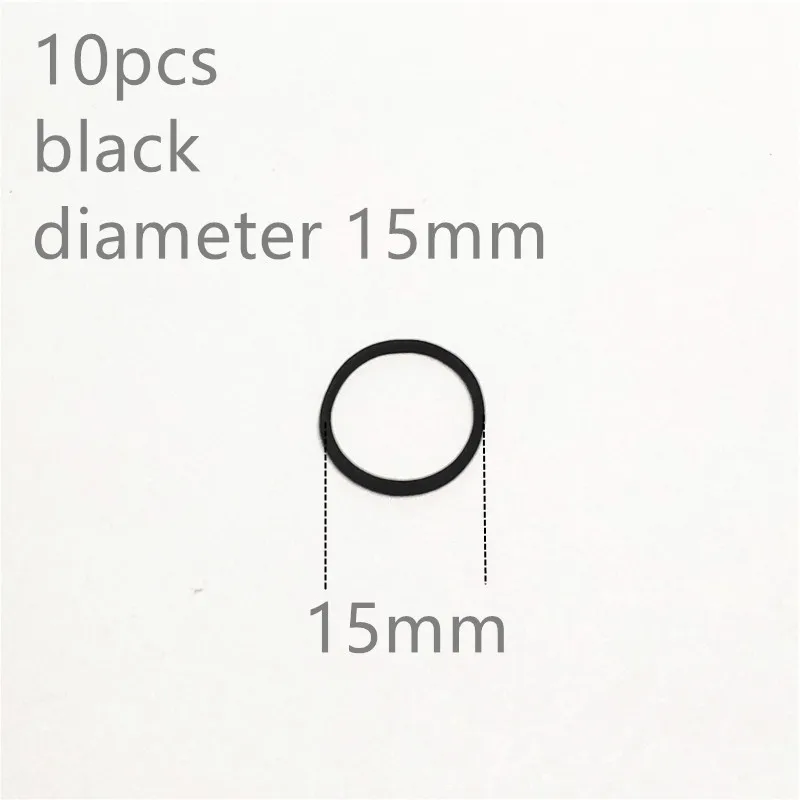 15mm black 16 видов 10 шт./компл. резинкой шкив коробки передач привода двигателя круглый Beslts игрушка «сделай сам» модуля двигателя автомобиля стрейч Droppshipping - Ширина: 15mm black