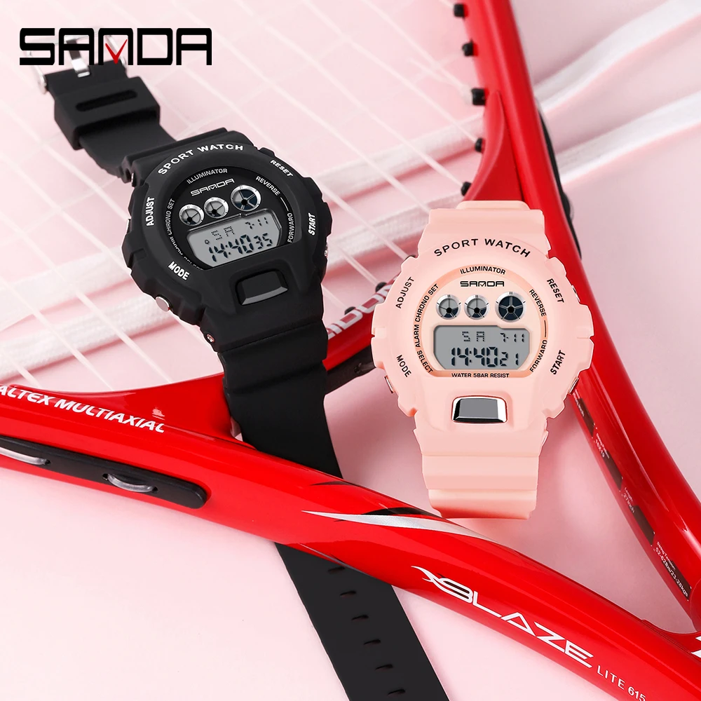 SANDA G Style Men Military Sports Watch Woman LED Digital electronic Luminous Watch Waterproof Men's Ms Watch Relogio Masculino - Image 5