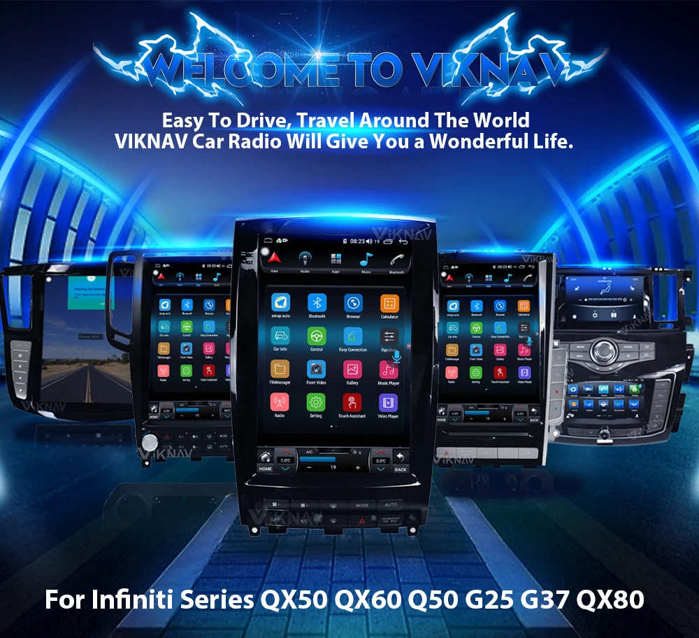 

12.1inch Android car radio GPS navigation For Infiniti series Q50 Q50L FX35 G25 G37 QX50 QX60 JX35 QX80 DVD multimedia player