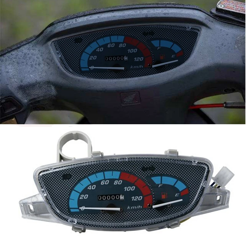 Мотоцикл скутер инструмент в сборе мотоцикл спидометр одометр для HONDA DIO ZX AF34/AF35