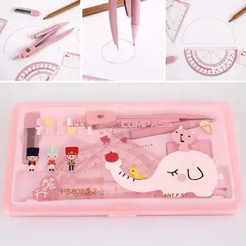

ABS Compass Drawing Tools Mathematical Drawing Drawing Suit Cheap Gift Random Students Durable Practical Office School