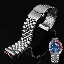 

High quality solid stainless steel strap for Seiko steel strap abalone series turtle SRPA21 SRP777 SRPC25 SRP773 Bracelet