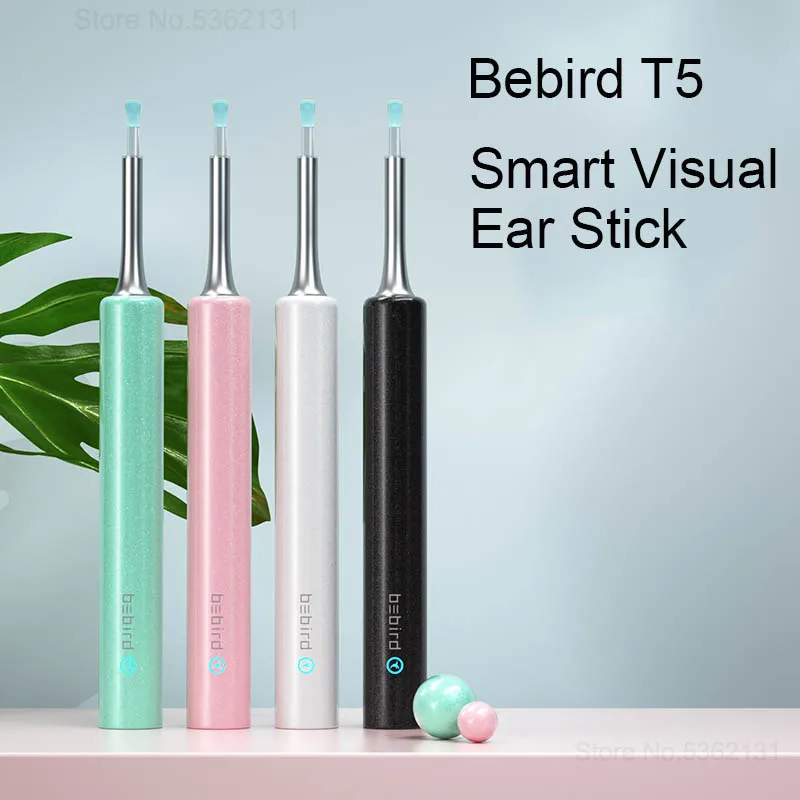 

Xiaomi Bebird T5 Smart Visual Ear Stick 200W High Precision Endoscope IP67 Waterproof Rechargeable Children Ear Picker Tool Set