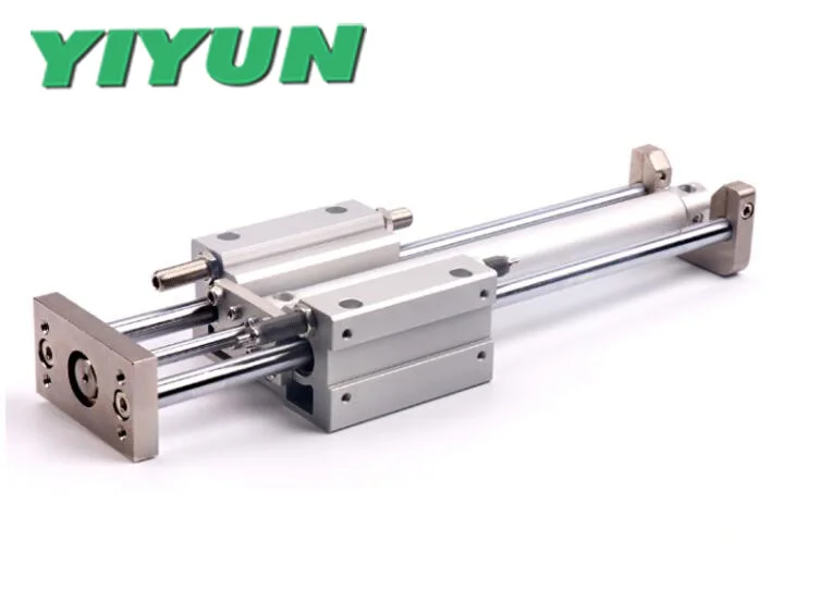 US $520.00 YIYUN Three Axis Rodless Cylinder Guide Cylinder MGGLB5075 MGGLB50100 MGGLB50125 150 200 250 300 350 400 500 MGGLB Series