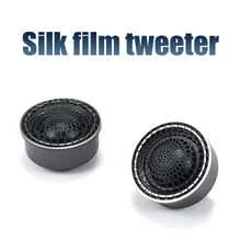 2pcs High quality car tweeter 2 inch aluminum alloy silk film stereo pure tweeter pair