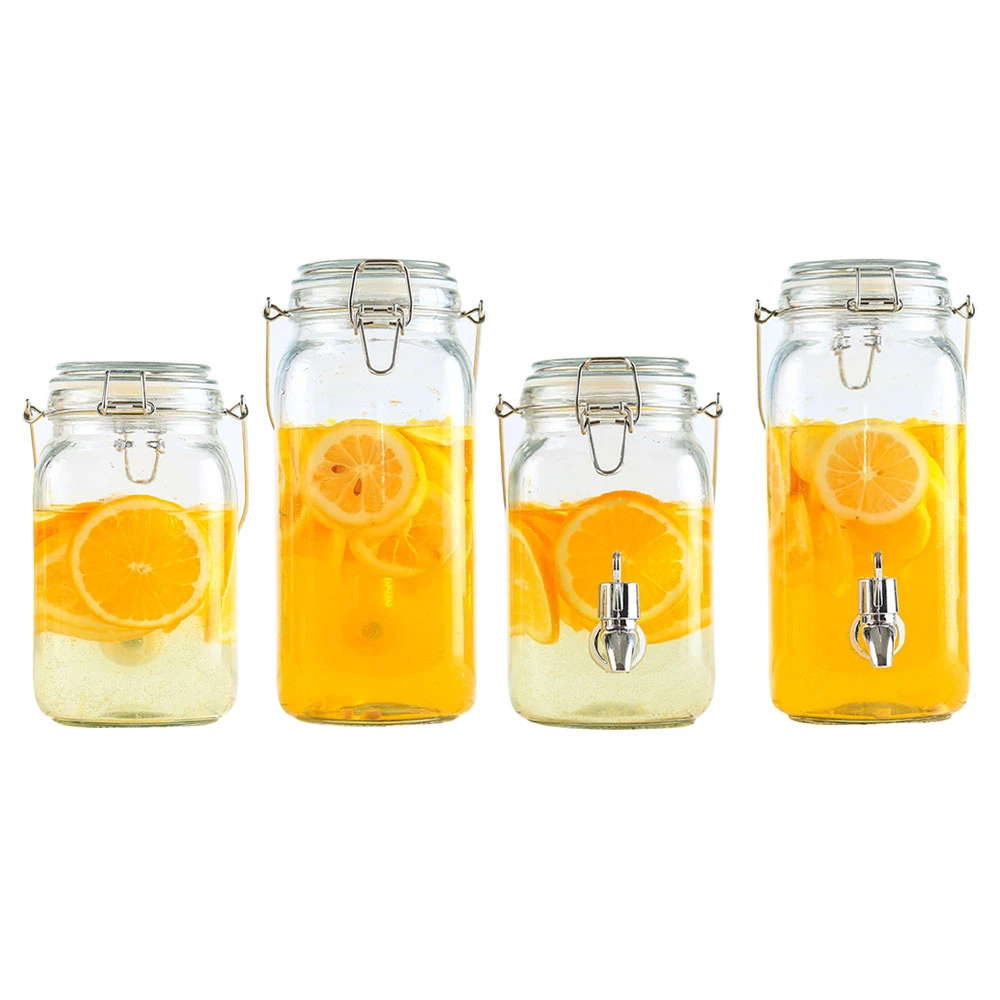 food storage transparent glass juice jar household sparkling wine bottle sealed cans myrica rubra plum fermented barrels jar storage bottles jars aliexpress us 14 73 19 off food storage transparent glass juice jar household sparkling wine bottle sealed cans myrica rubra plum fermented barrels jar storage