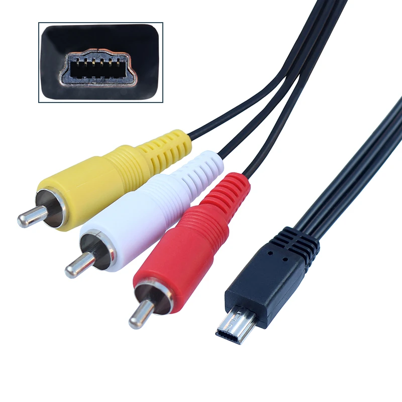 Cable Camara Filmadora Audio Video Usb Rca Cable Camara Filmadora Audio Video Usb Rca