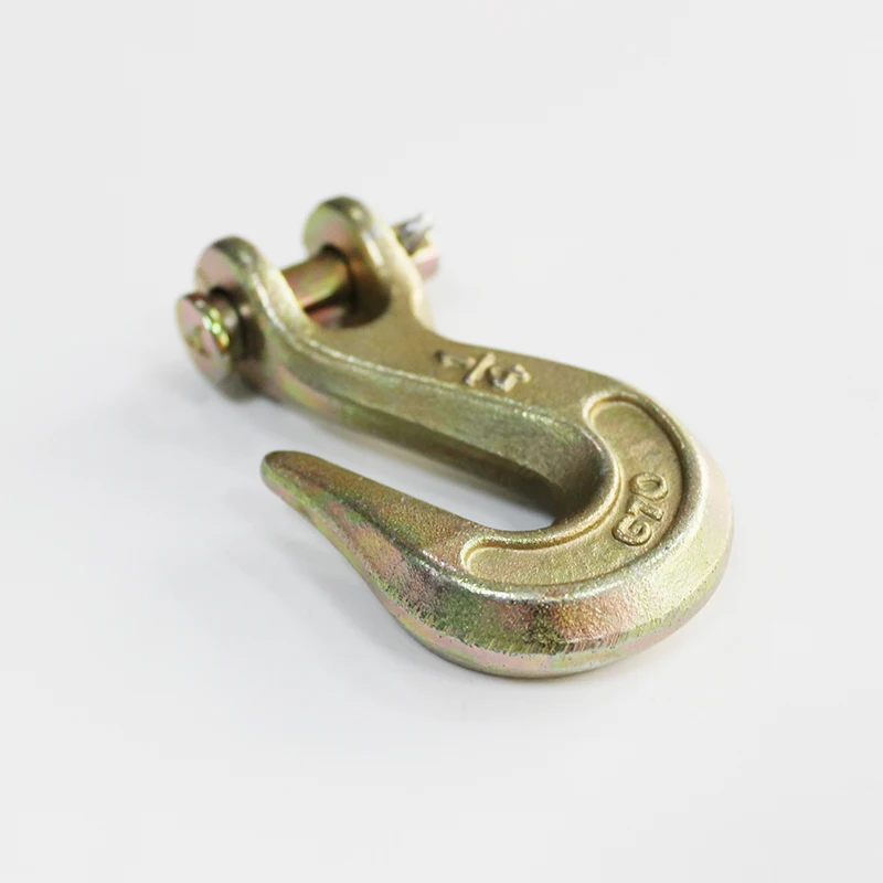 ￡10.19 14 Clevis Grab Hook With Safety Latchzinc Plated Clevis Slip Hook