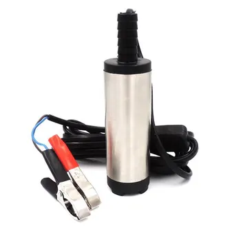 

DC 12V Electric Stainless Steel Submersible Oil Pump For Car Diesel Kerosene Fuel Transfer Water Suction Pump Car Accessories