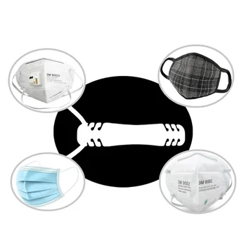 

10pcs NEW Third Gear Adjustable Anti-slip Mask Ear Grips Extension Hook Face Masks Buckle Holder Accessories