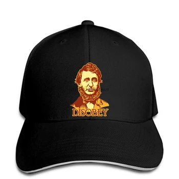 

hip hop Baseball caps Fashion Cool hat Henry David Thoreau Disobey Customized Printed snapback