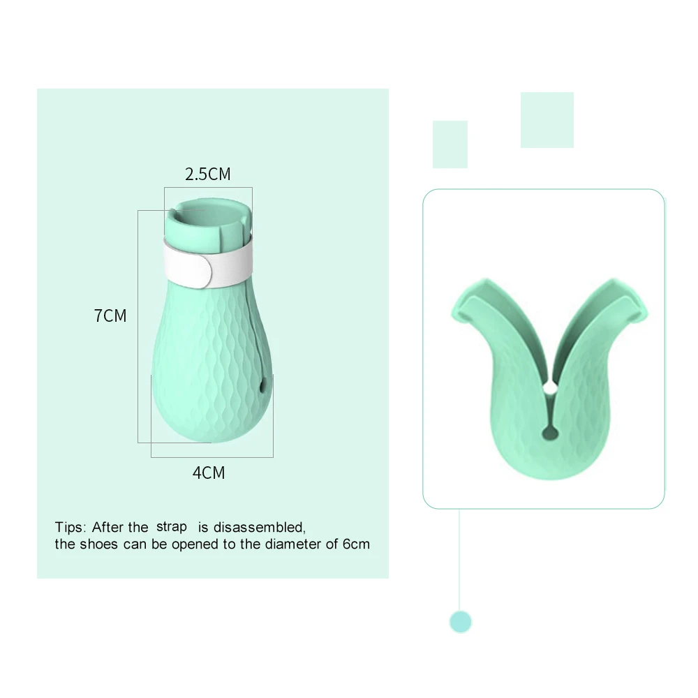 4 шт./компл. силиконовые Обувь для кошек с защитой от царапин Pet Медицинская Уход за лошадьми обувь поводок-рулетка для питомца лапы протектор для купания